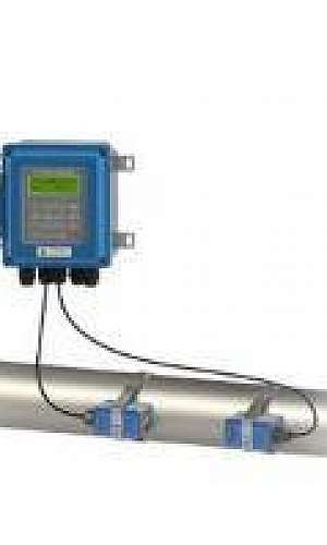 Medidor de vazão ultrassônico fixo Medidor de vazão ultrassônico fixo